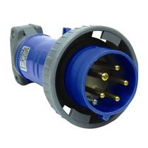 Plugue Industrial Movel Macho 2 Polos + Terra 32A 200 250V Azul S3276W Steck