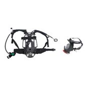 Máscara Autônoma AIRXPRESS 2 Fire Peça Facial ULTRAELITE com Touca Cilindro Fibra de Carbono 6,8L 300Bar MSA