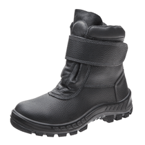Coturno Preta Bico De Aço Velcro 60C32ESCA Tamanho 41 CA 12590 Marluvas