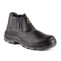 Bota Elástico Bidensidade Bico De Composite Palmilha Anti Perfurante Preta 4087HESS1602FX Tamanho 36 CA 42330 Bracol