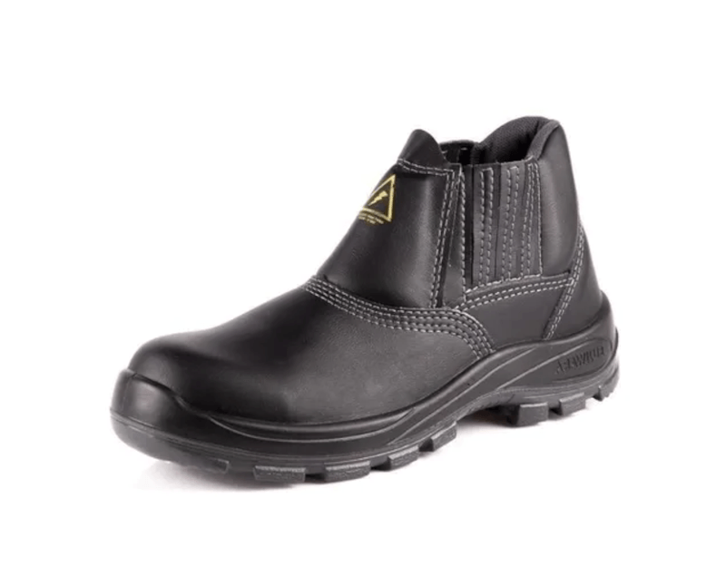 Botina Elástico Bidensidade Bico Composite Pap Preto