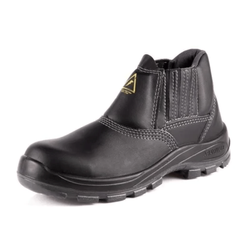 Botina Elástico Bidensidade Bico Composite Pap Preto Botina Elástico Bidensidade Bico Composite Pap Preto