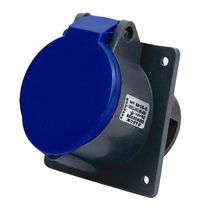 Tomada Embutir Fêmea 3 Polos + Terra 32A 240V Azul S4249 Steck