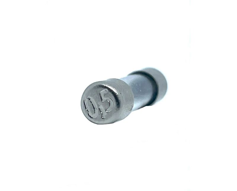 Fusível Vidro 5x20MM Rápida 250V 3A V20AGKF Dekfuse - Dimensional