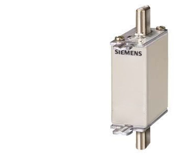 Fusivel NH 1 500VAC 50A 120KA 3NA3120 Siemens | Imagem ilustrativa. Peça ampliada