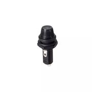 Porta Fusivel Grande 6X30Mm Preto 11050F Margirius