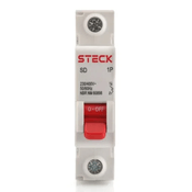Disjuntor Mini Monopolar 16A 220/380VCA Curva B 3KA SDD61B16 Steck
