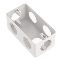 Condulete Múltiplo Pvc L 1/2-3/4" Branco Sem Tampa 6S LPB61015CORPOPVCBR Wetzel
