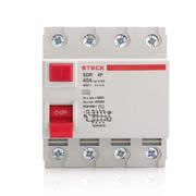 Interruptor Diferencial Residual Tetrapolar 400vca 40a 30ma SDR44030 Steck