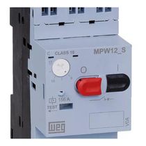 Disjuntor Motor Tripolar 8-12A 380VCA 156A 10KA Mola Mpw Mpw123U012S Weg