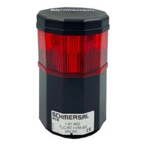 Sinalizad Luminária Contínua Vermelho 24Vca/Vcc Formato Torre Com Base 110Mm TLC60CVM24VACDCCBASEPL110M Ace Schmersal