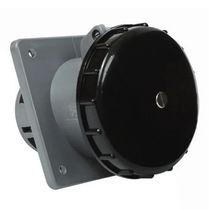 Tomada Embutir Fêmea 3 Polos + Terra 250A 600V Preto IP67 S4941W Steck