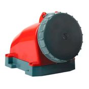 Tomada Sobrepor Fêmea 3 Polos + Terra 125A 440V Vermelho S4606W Steck