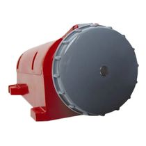 Tomada Industrial Não Metálica Sobrepor Fêmea 3 Polos + Terra 63 A 380/440 V Vermelha S4506W Steck