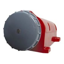 Tomada Industrial Não Metálica Sobrepor Fêmea 3 Polos + Terra 63 A 380/440 V Vermelha S4506W Steck