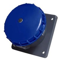 Tomada Embutir Fêmea 3 Polos + Neutro + Terra 63A 440V Vermelho S5546 Steck