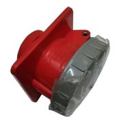 Tomada Embutir Fêmea 3 Polos + Terra 32A 440V Vermelho S4246W Steck