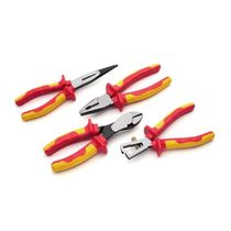 Jogo De Alicates Isolados VDE 4 Peças 0118170003 TradeForce