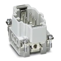 Porta Contato Macho 6 Polos 24A HCB6IUTM Phoenix Contact