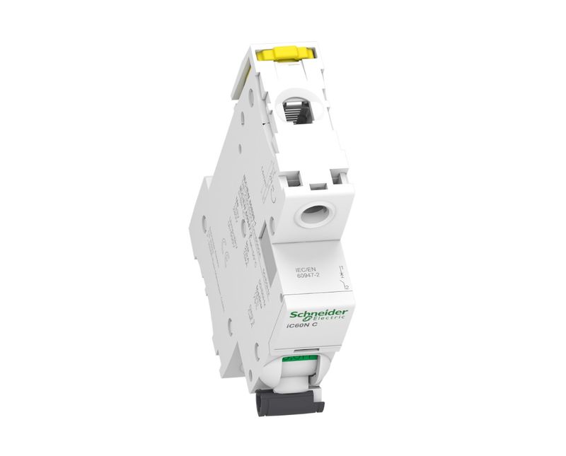 Disjuntor Mini Monopolar 2a 230/400VCA C 6KA ACTI9 IC60N A9F74102 Schneider