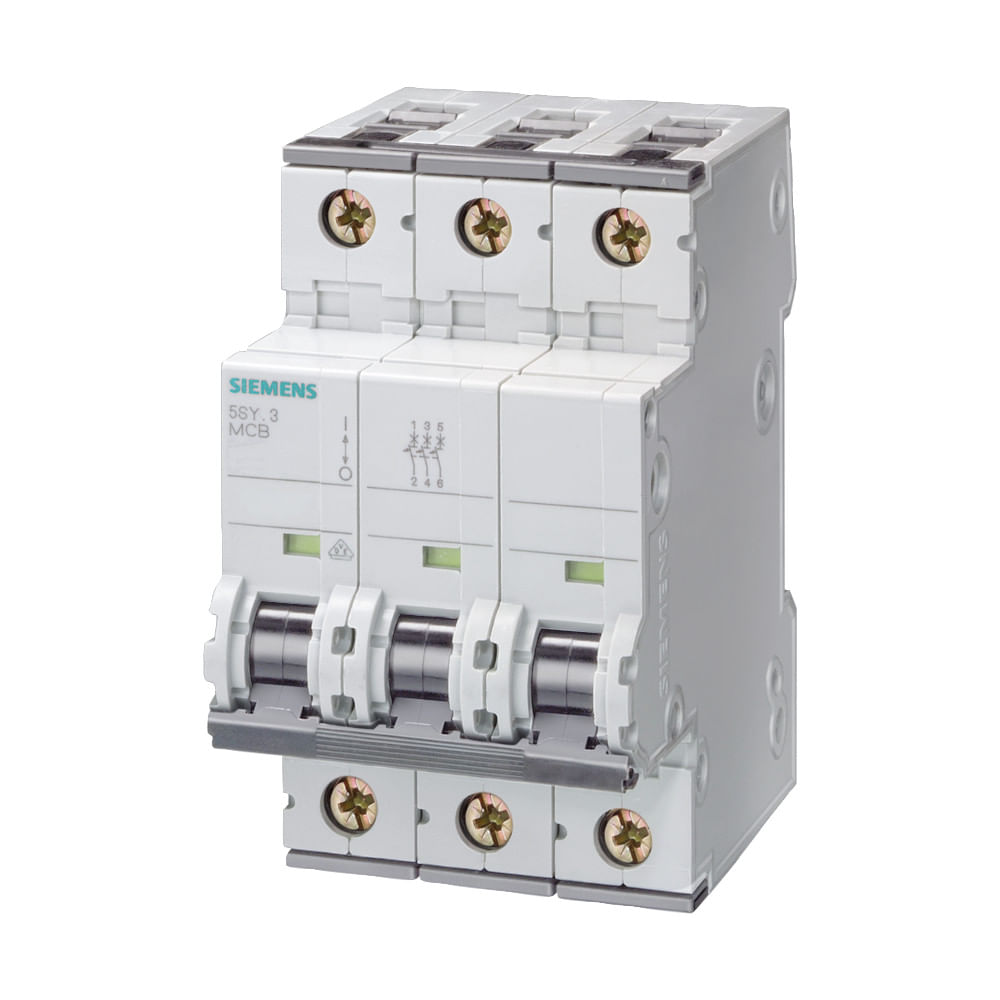 Disjuntor Mini Tripolar 40A 220/380VCA C 10KA Sentron 5Sy43407