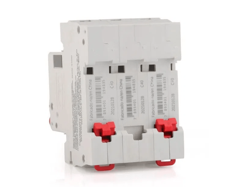 Disjuntor Tripolar 40A Mini 3KA 230/400VCA C SDD63C40 Steck