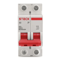 Disjuntor Mini Bipolar 32A 400VCA C 10KA Sda Sda62C32 Steck