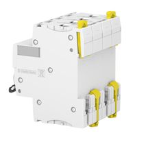 Disjuntor Mini Tetrapolar 50A 440VCA C 10KA Acti9 A9F84450 Schneider