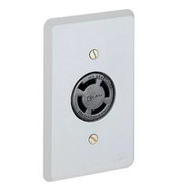 Tomada Industrial Não Metálica Embutir Femea 3 Polos + Terra 30 A 400/440 V Com Bloqueio Mecânico Com Placa 056404 Pial