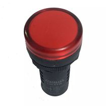 Sinaleiro Redondo Vermelho 22Mm 220V L20AR2R Metaltex