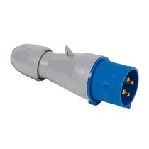 Plugue Industrial Sobrepor Macho Pa 3P+T 32A 200-250V Azul 555235 Cemar Legrand