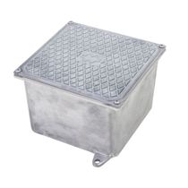 Caixa Passagem Cinza 143X143X98MM E007010025 Wetzel