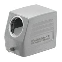 Carcaça Tomada Multipolar Alumínio HDC16BTSLU1M25G Weidmuller Conexel