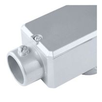 Caixa Fixa Cinza Tipo TB 1.1/2" Com Tampa/Vedação E046090060 Wetzel