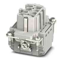 Porta Contato Femea 6 Polos + Terra 16A HCB06IPTF Phoenix Contact