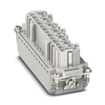 Porta Contato Femea 24 Polos + Terra 16A HCB24IPTF Phoenix Contact