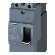 Disjuntor Caixa Moldada Bipolar Térmico/Magnético Fixos 380VCA 160A 25KA Sentron 3Va11163Ed220Aa0 Siemens