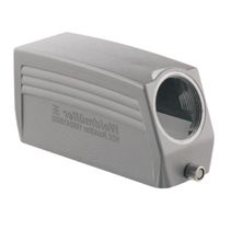 Carcaça Tomada Multipolar Alumínio HDC24BTSLU1PG21G Weidmuller Conexel