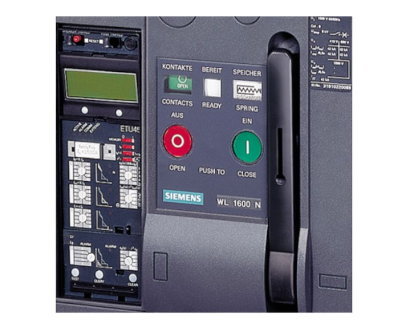 Disjuntor Aberto Tripolar 1600A 500V 66Ka 3WL11163CB324GA2 Siemens