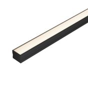 Perfil Alumínio Sobrepor Preto Reto 18x15MM 2m 7018117 Ledvance