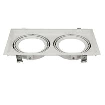 Luminária Led Spot Embutir Branco Bivolt 2 Lâmpadas Ar111 Wt 37W 7015482 Ledvance