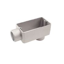 Condulete Al Lb 1.1/4" Bsp C/Tp S/V S/Pint 56103304 Tramontina Eletrica