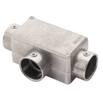 Condulete Al T 1.1/4" S/R Cz C/Tp S/V S/Pint 56106314 Tramontina Eletrica