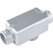Condulete Al Tb 1.1/4" S/R Nat C/Tp S/V S/Pint 56108314 Tramontina Eletrica
