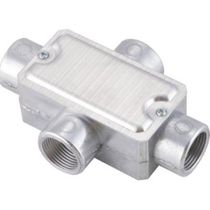 Condulete Al X 1.1/2" S/R Nat C/Tp S/V S/Pint 56109315 Tramontina Eletrica