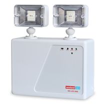 Luminária Emergência Branca 10W Bivolt 12V 2H Ip20 WELED3000 Wetzel