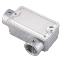 Condulete Al Ll 2.1/2" Bsp C/Tp C/V S/Pint Ip54 56104307 Tramontina Eletrica