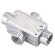 Condulete Al X 4" Bsp C/Tp C/V S/Pint Ip54 56109310 Tramontina Eletrica