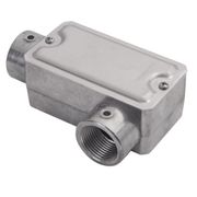 Condulete Al Lr 1/2" Bsp Cz C/Tp C/V Pint 56105081 Tramontina Eletrica