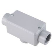 Condulete Al Tb 3/4" Bsp Cz C/Tp S/V Pint Ip54 56108082 Tramontina Eletrica